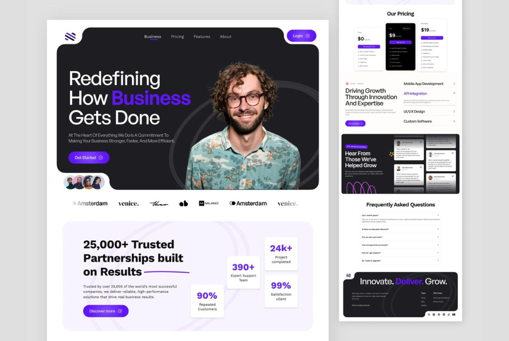 Website UI Design