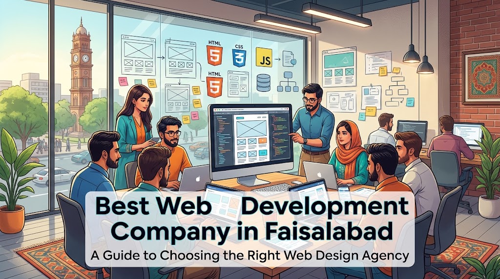 UBINK website design and web development services in Faisalabad